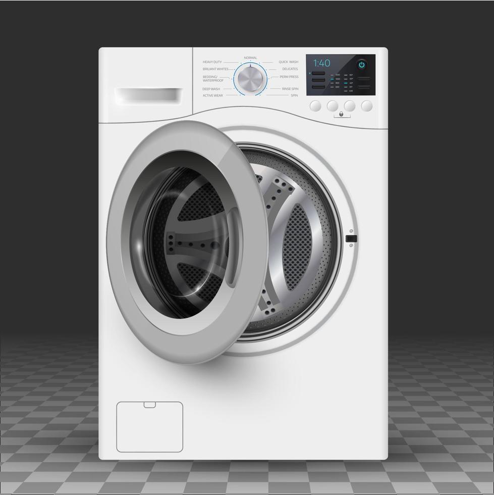 Vector relistic  illustration of washer