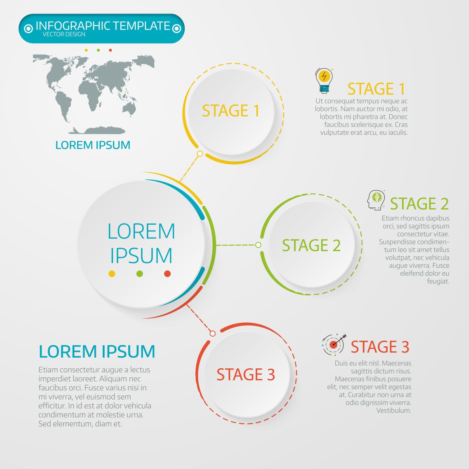 Business data visualization. Process chart 7740862 Vector Art at Vecteezy