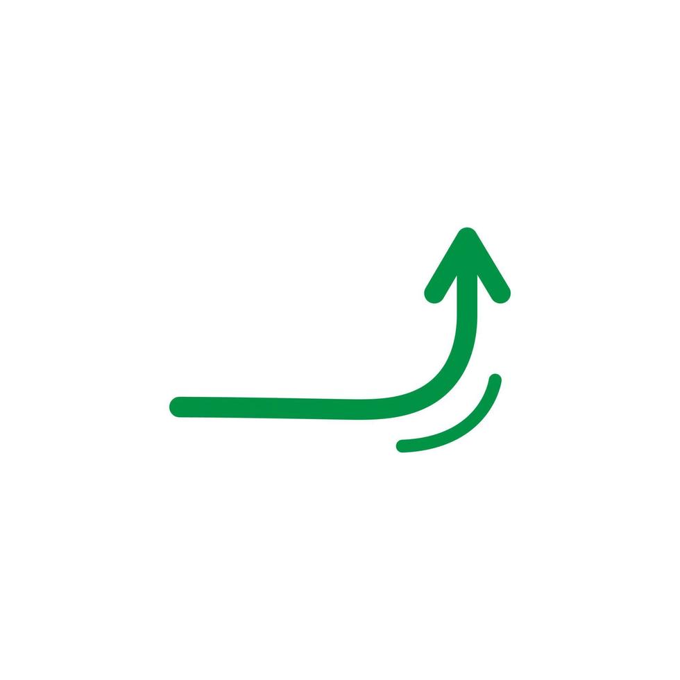 green Vector arrow. green Arrows icon. green Arrow vector icon.