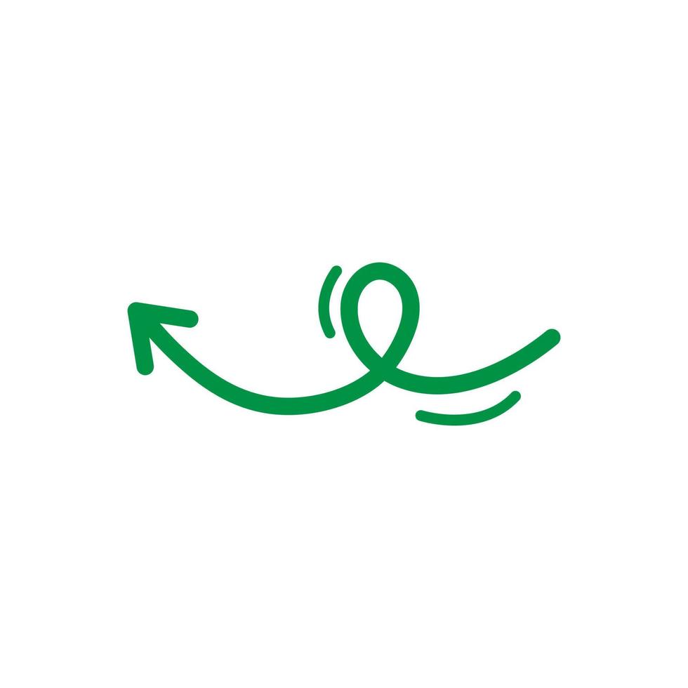green Vector arrow. green Arrows icon. green Arrow vector icon.
