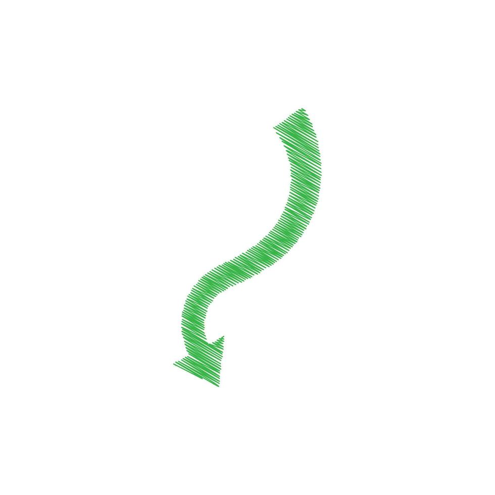 Green Vector arrow. green Arrows icon. green Arrow vector icon.