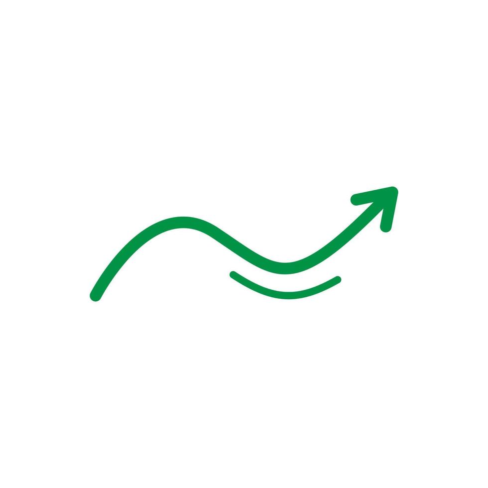 green Vector arrow. green Arrows icon. green Arrow vector icon.