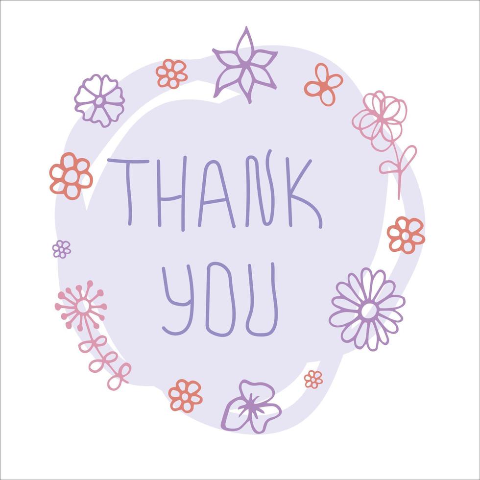 Vector handwritten lettering Thank you 7741339 Vector Art at Vecteezy