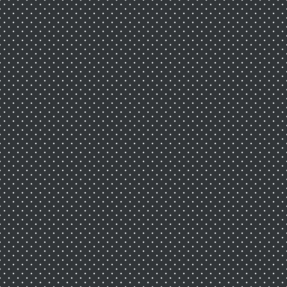 Small dots seamless pattern with modern black color background. vector