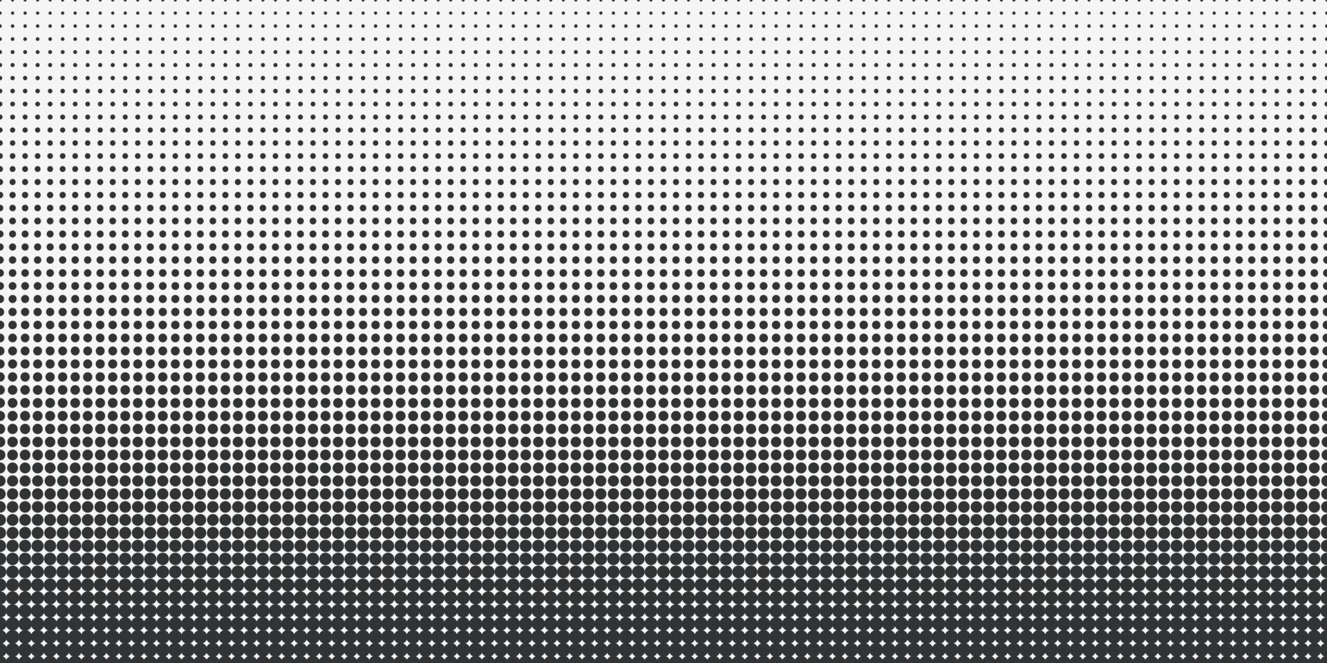 Black metallic color small dots halftone pattern on white background. vector