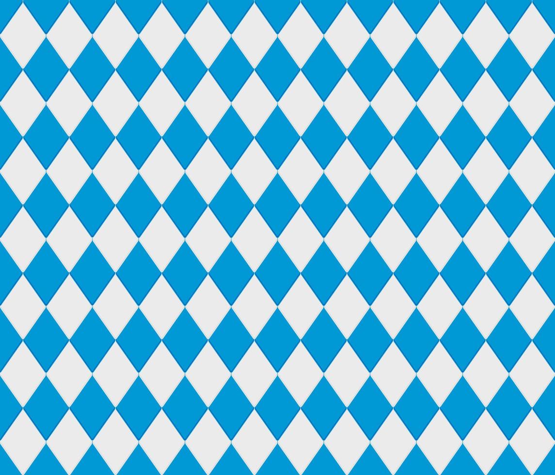 Modern blue - white rhombus diamond seamless pattern and dimensional texture background. vector