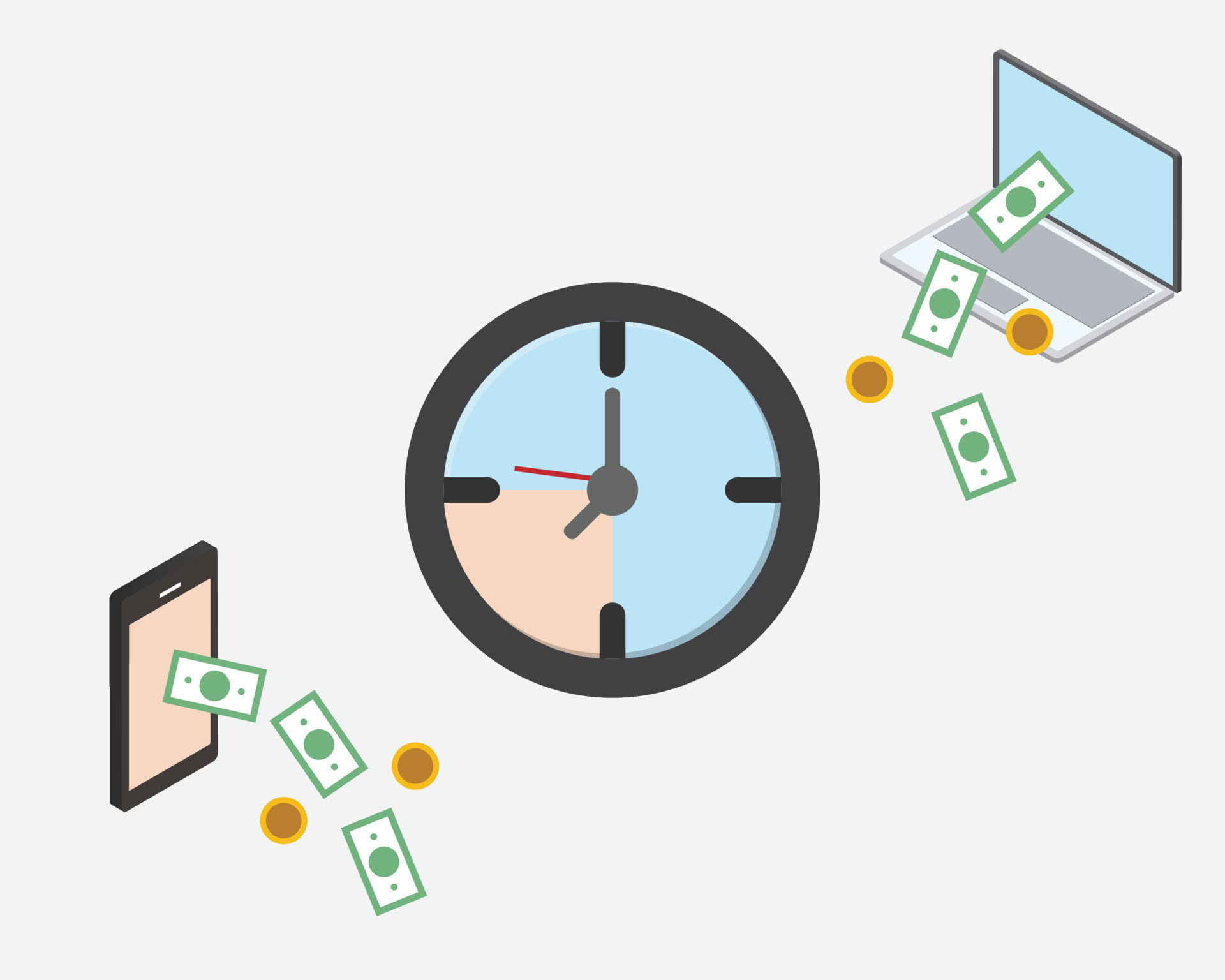side hustle or extra income to earn extra money 7742246 Vector Art at