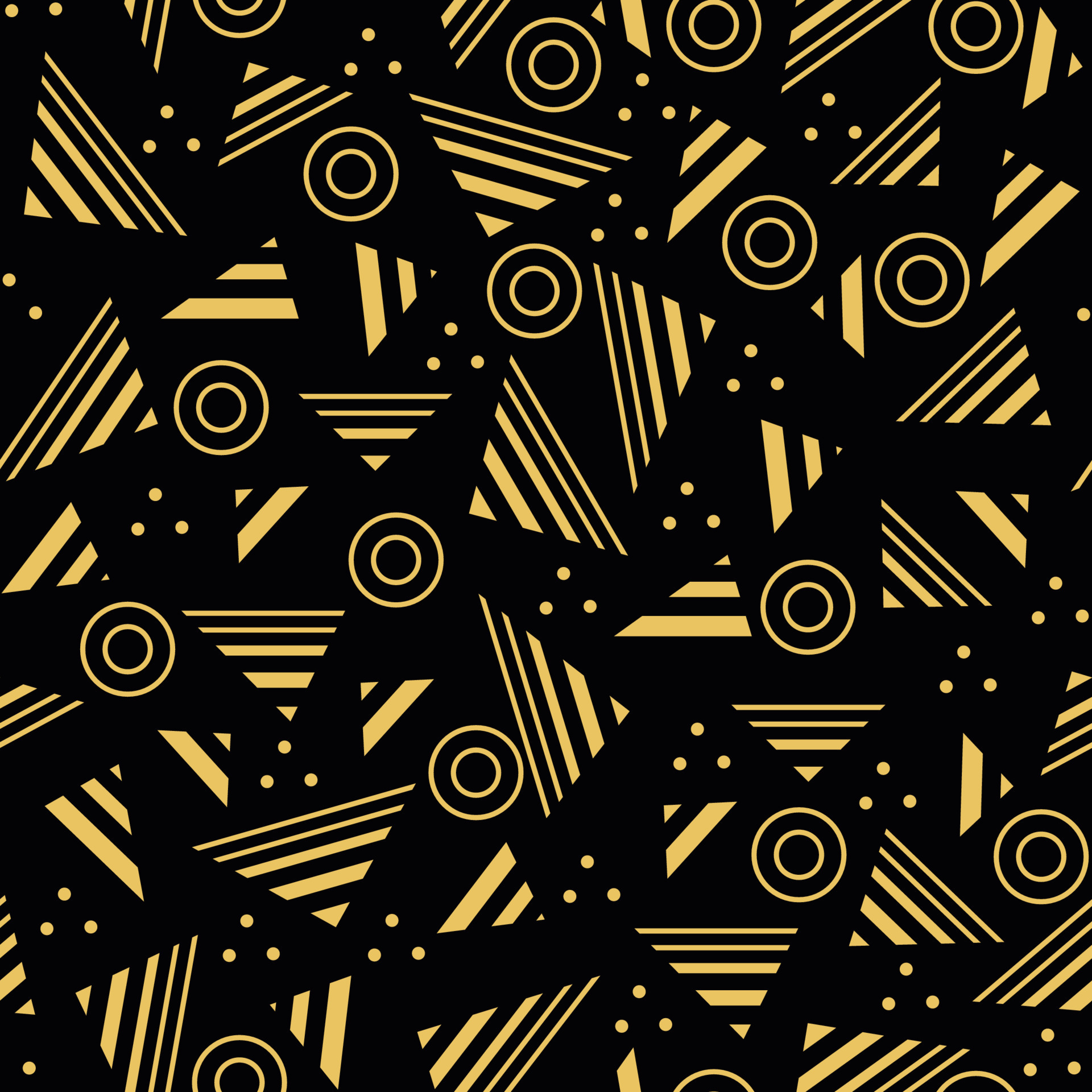 Geometric reticulate background Seamless vector pattern Monochrome