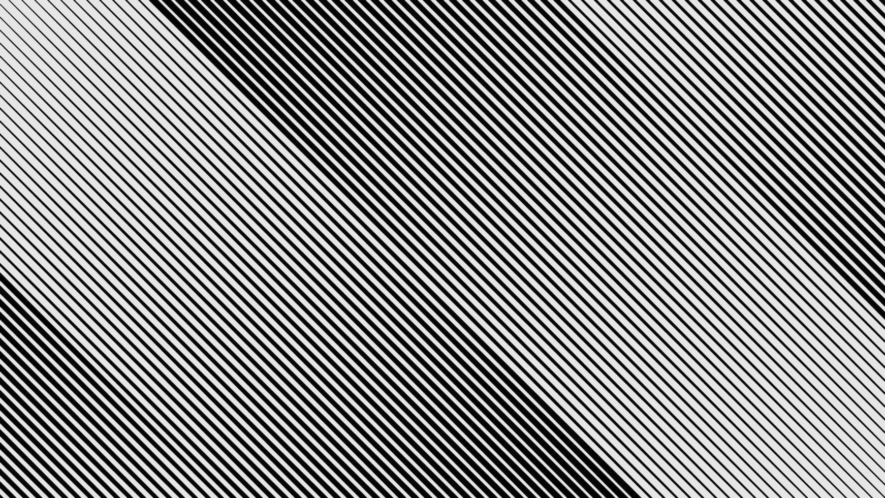 Modern abstract geometric diagonal lines black and white vector background