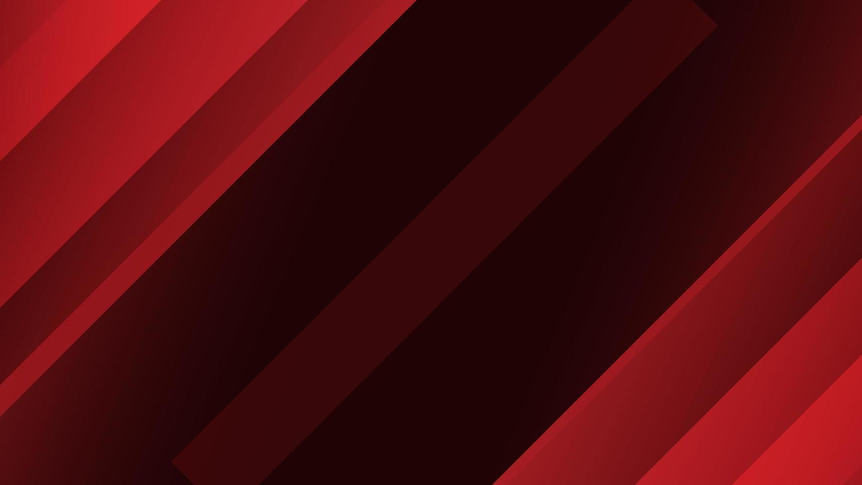 Fondo de vector de color degradado rojo geométrico diagonal abstracto moderno