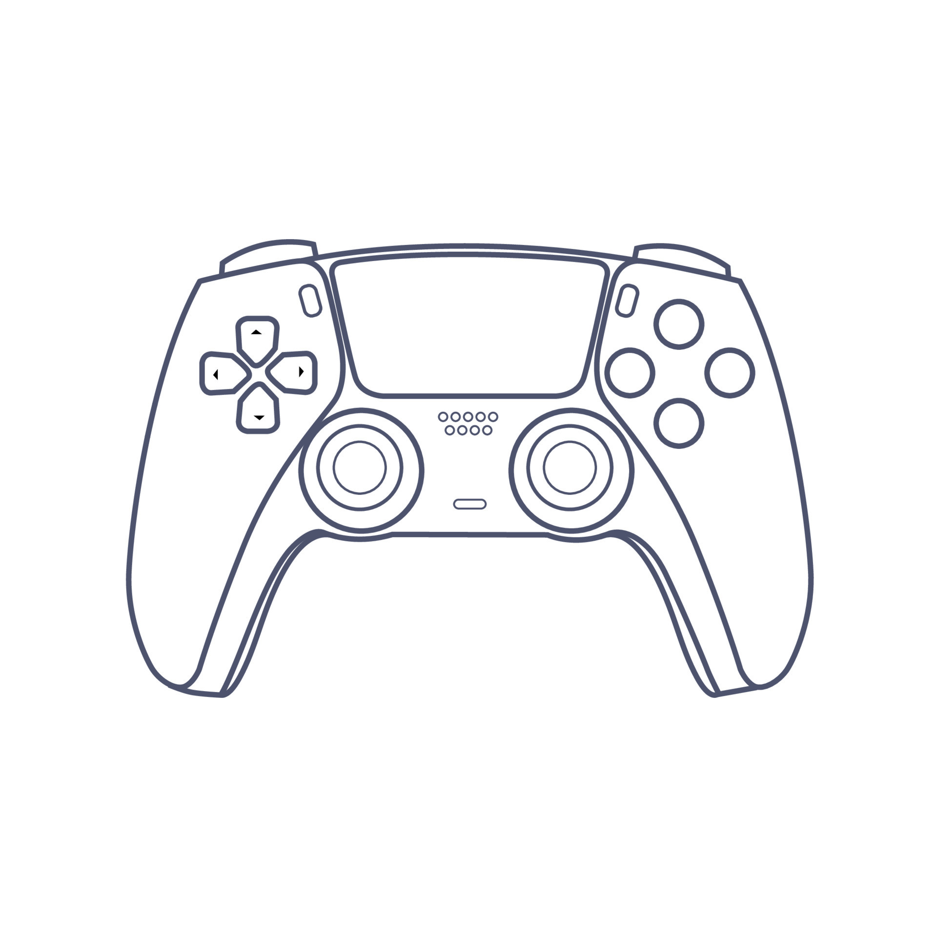 game controller icon vector illustration 7743127 Vector Art at Vecteezy