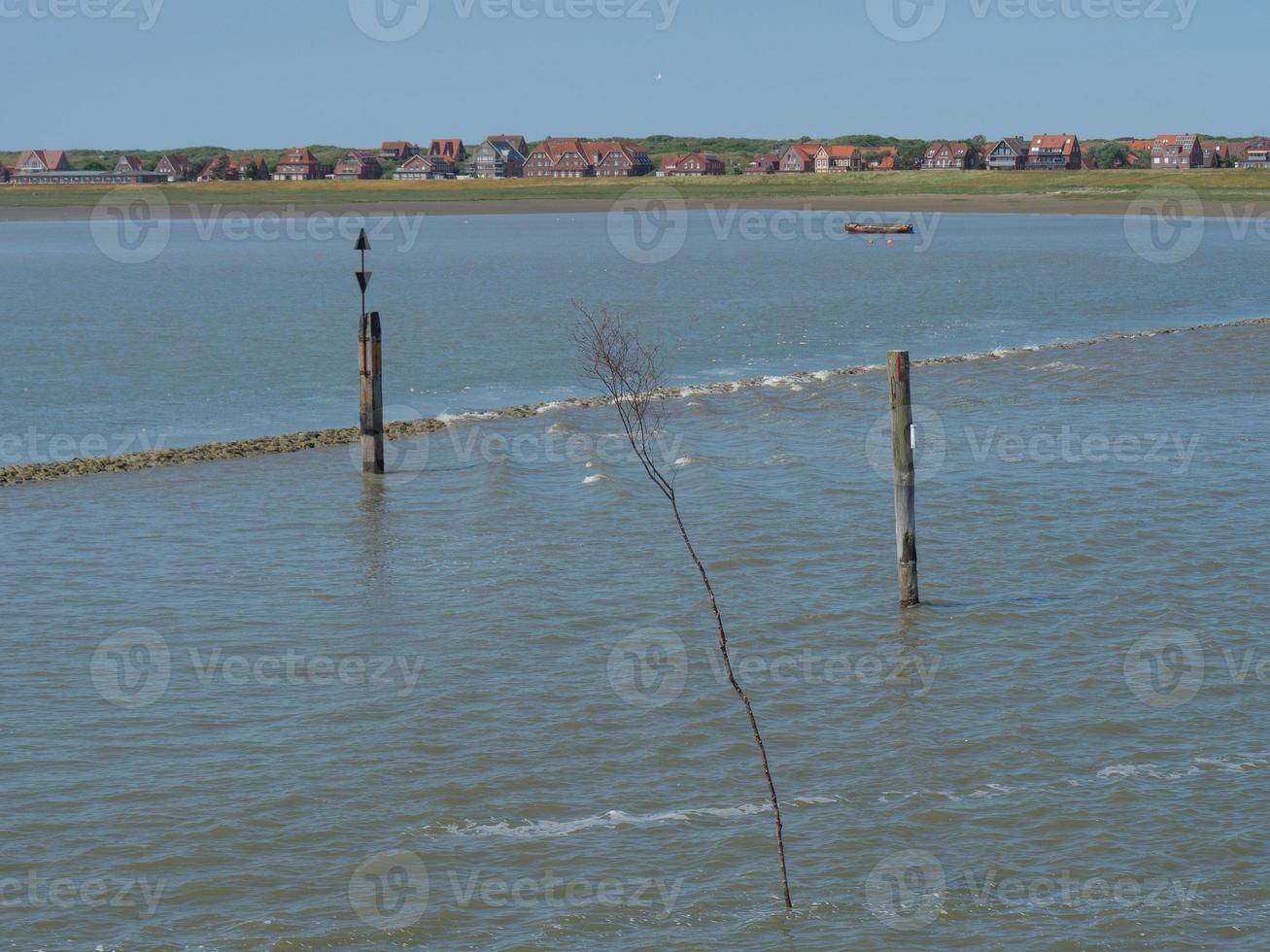 the island of Juist in the north sea photo
