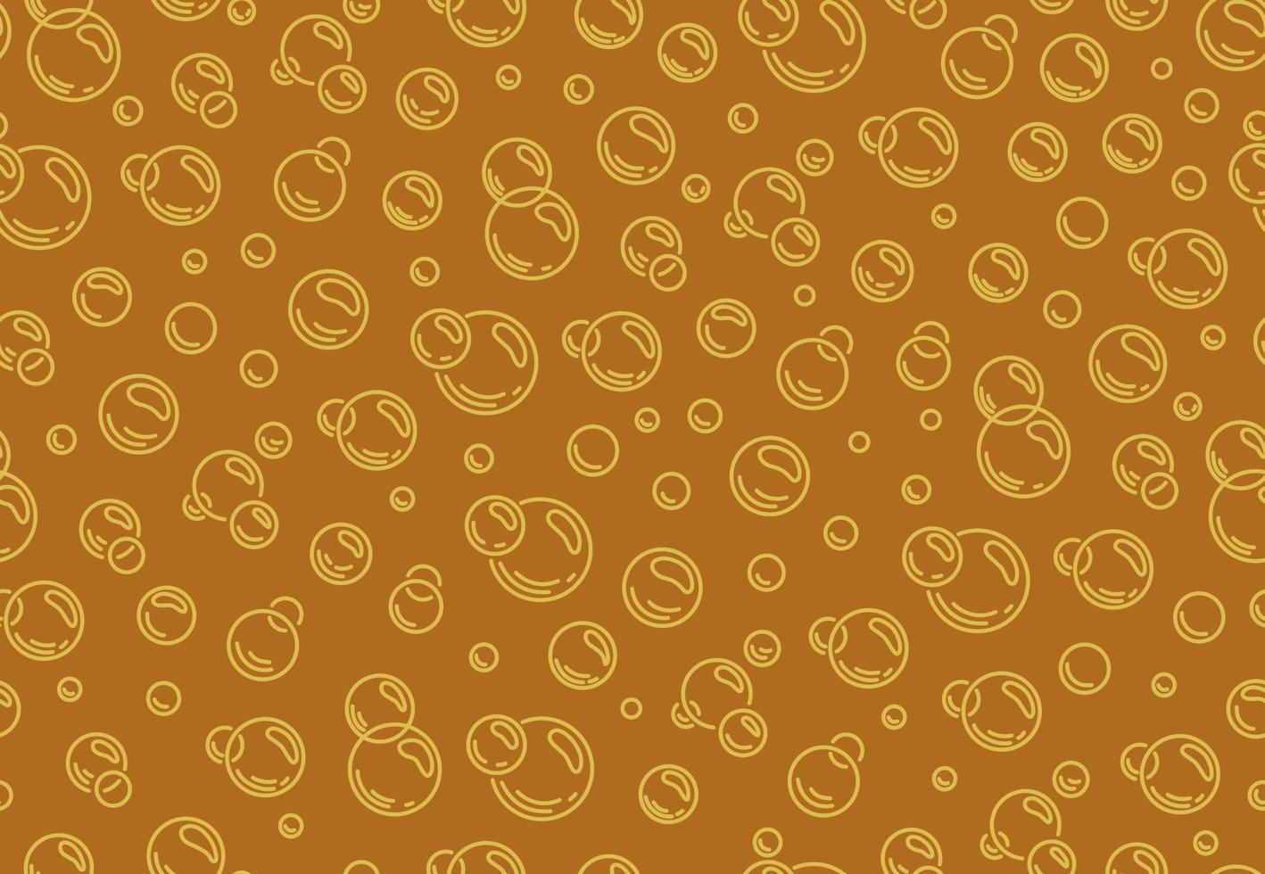 Bubbles seamless pattern. Beer texture vector illustration. Fizzy water background, abstract soda wallpaper