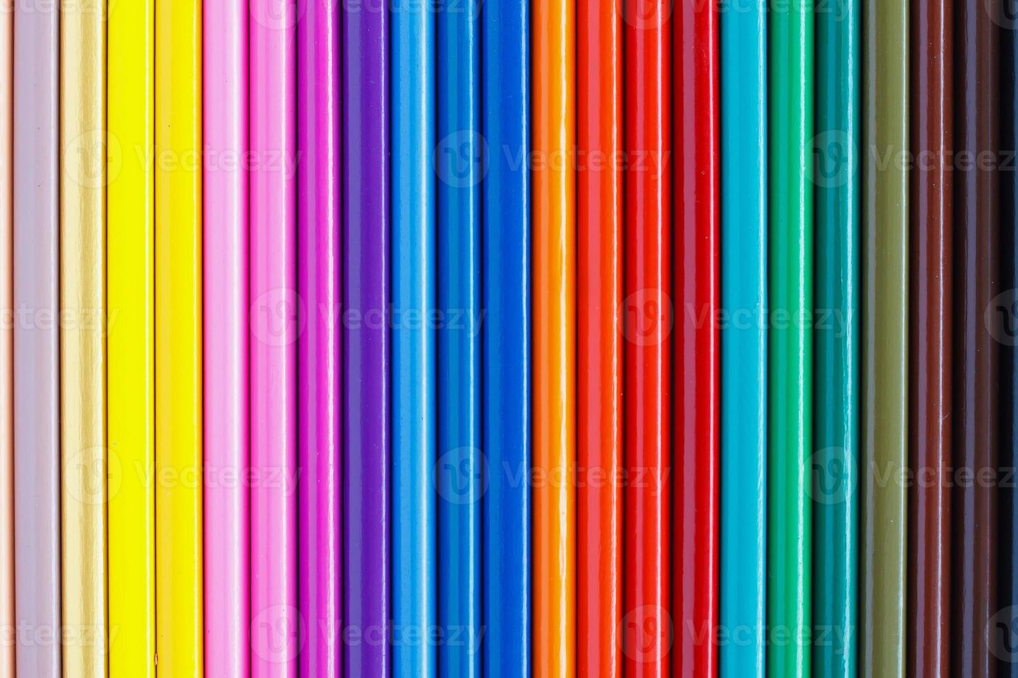 color pencils close up photo