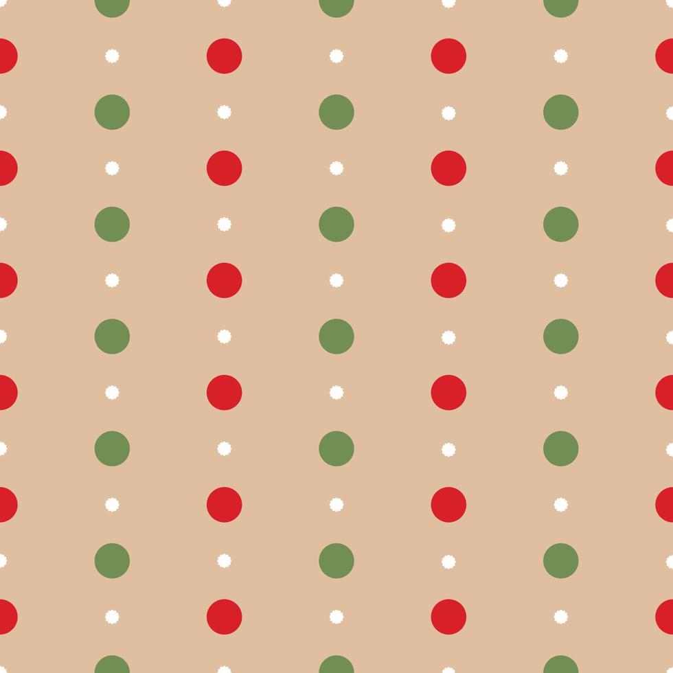 Illustrator vector of Christmas theme dots wallpaper background,seamless christmas theme polka dots