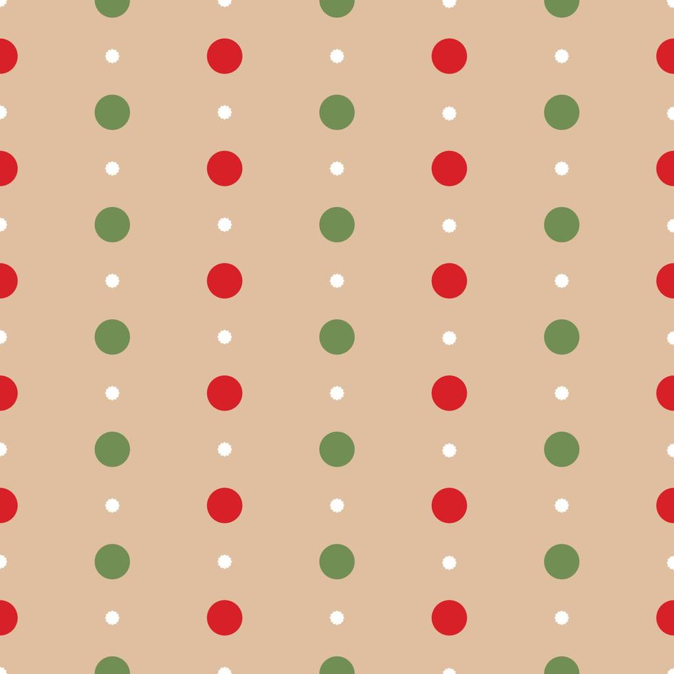 Illustrator vector of Christmas theme dots wallpaper background,seamless christmas theme polka dots