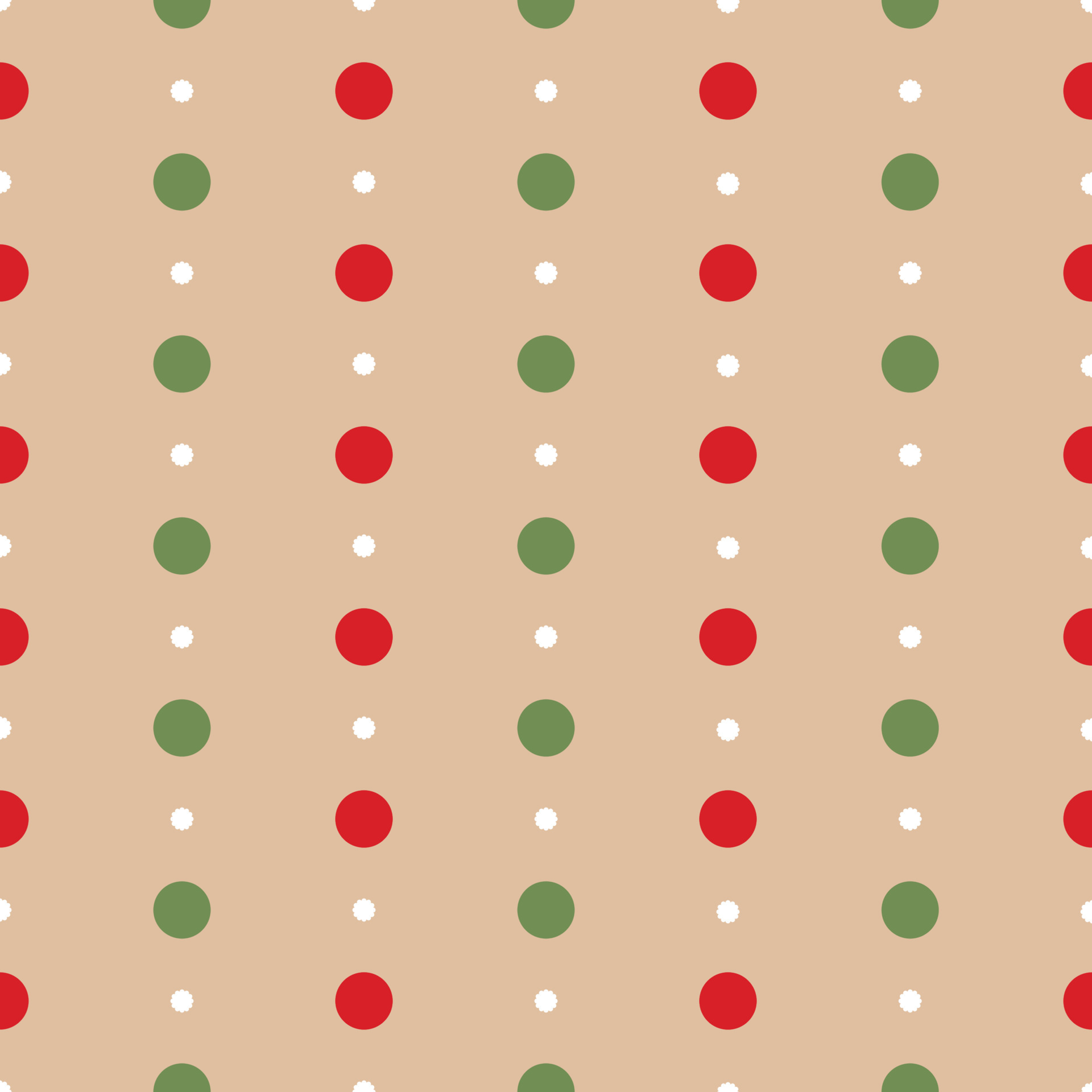 Illustrator vector of Christmas theme dots wallpaper background