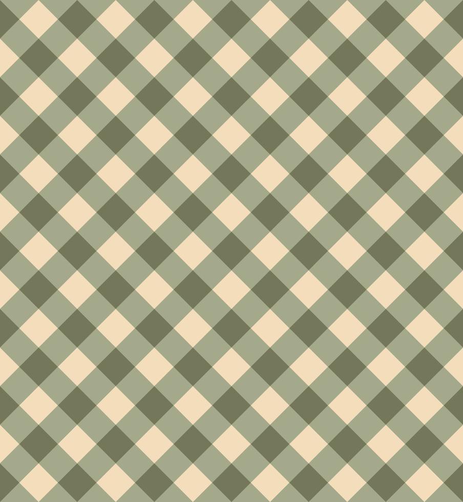 Illustrator vector of green and light yellow checkered pattern