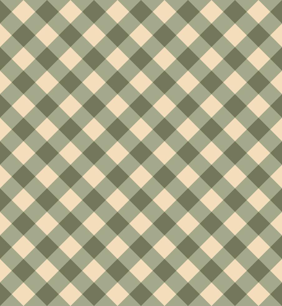 Illustrator vector of green and light yellow checkered pattern