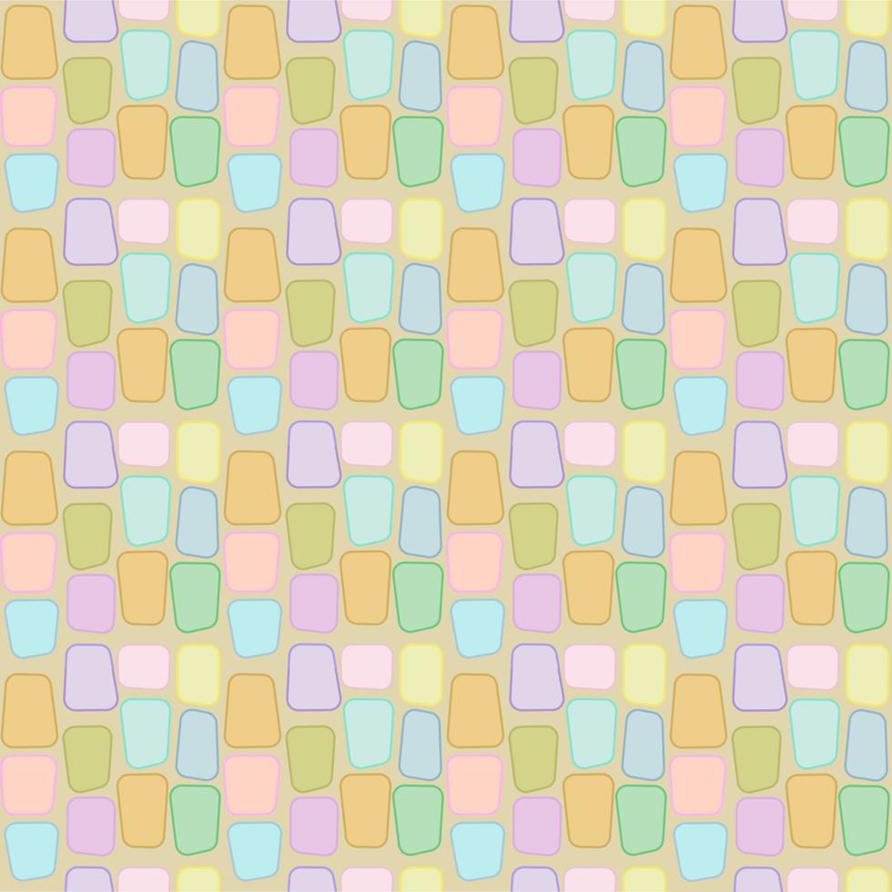 Colorful Seamless pattern, graphic design, tile, wallpaper, paper and textile. Flat vector illustration image.