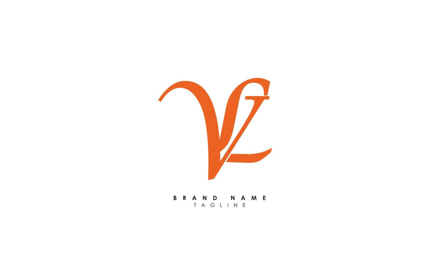 Alphabet letters Initials Monogram logo VL, LV, V and L 7745903 Vector