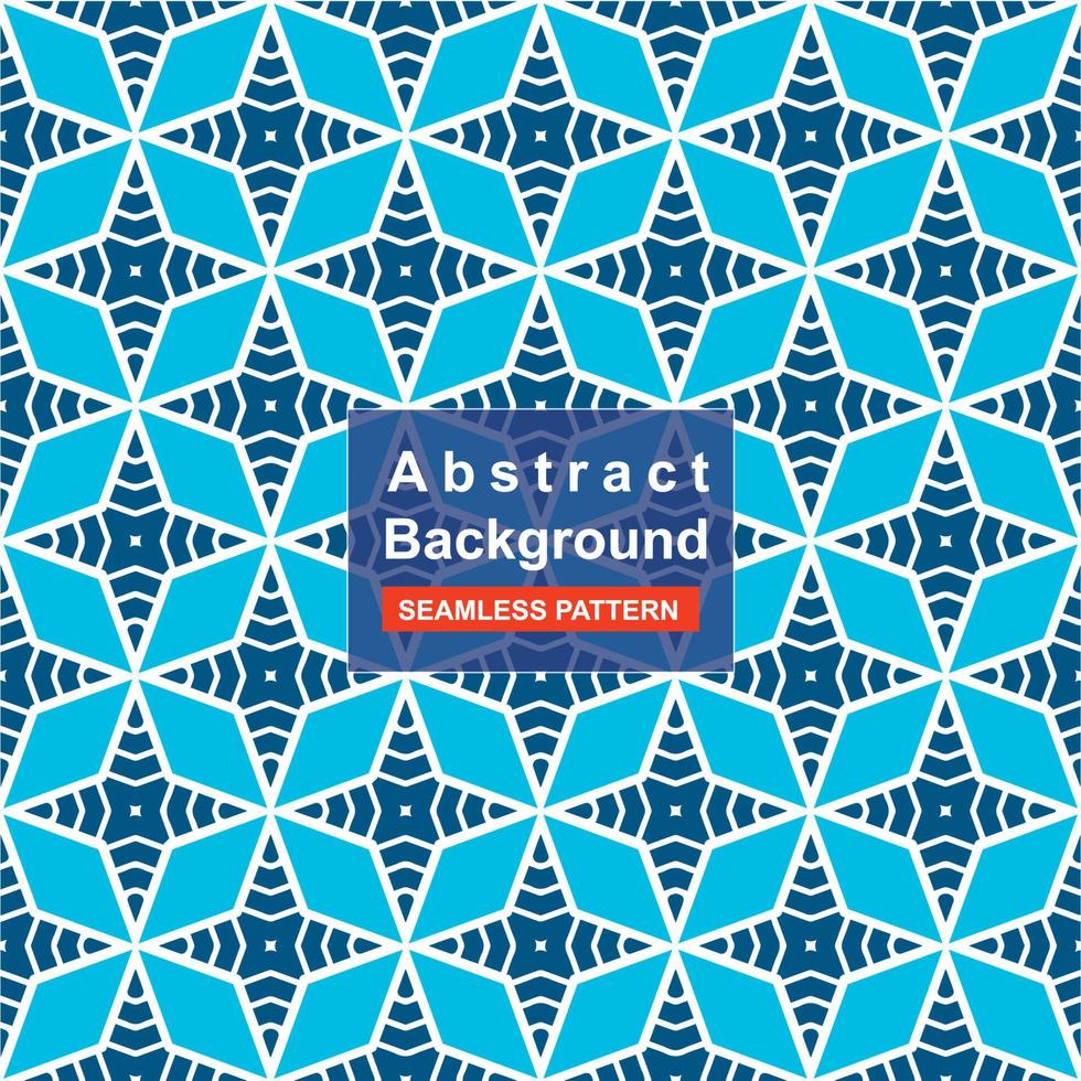Abstract geometric seamless pattern background vector