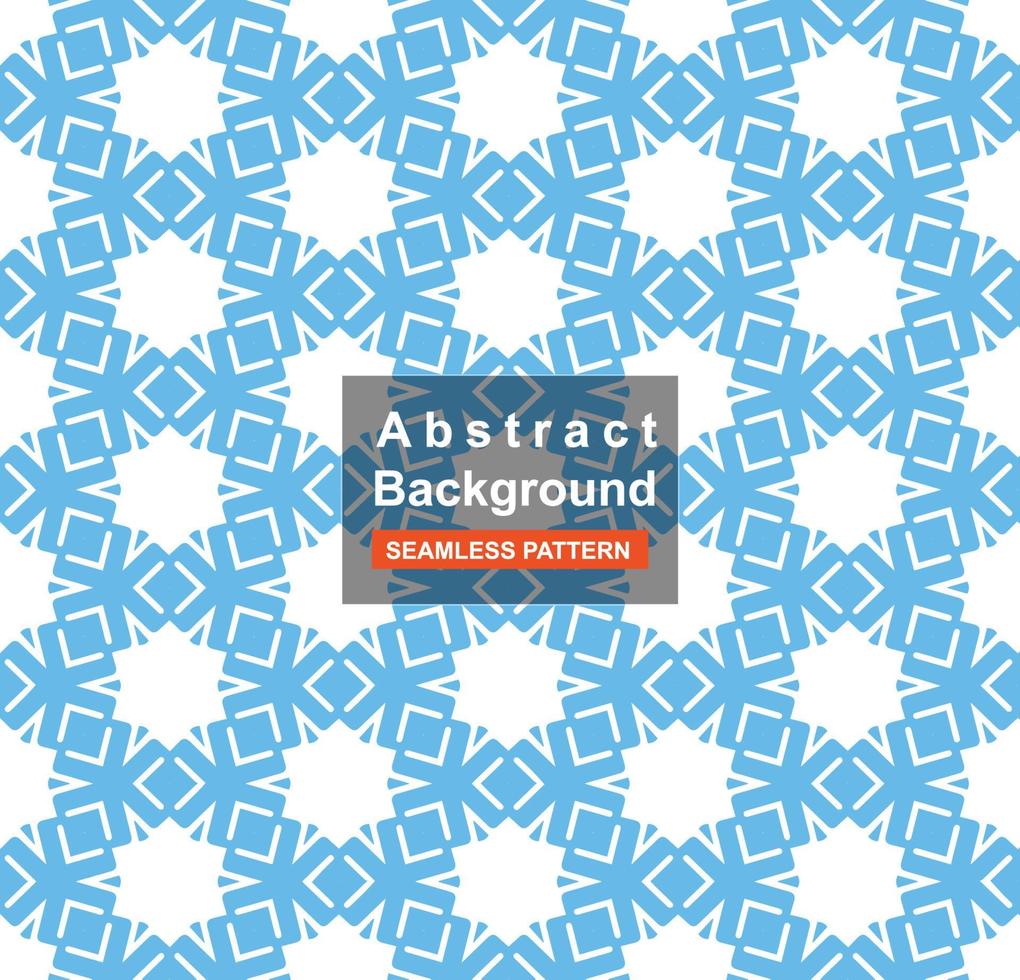 Abstract geometric seamless pattern background vector