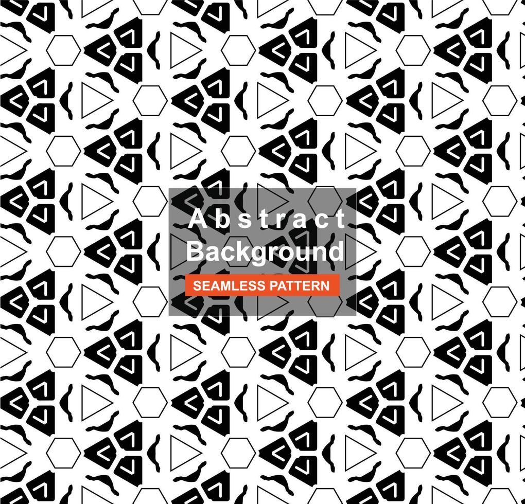 Abstract geometric seamless pattern background vector