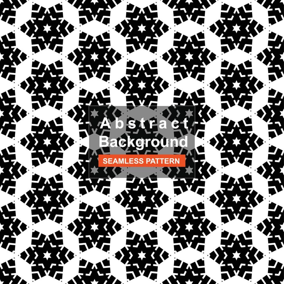 Abstract geometric seamless pattern background vector