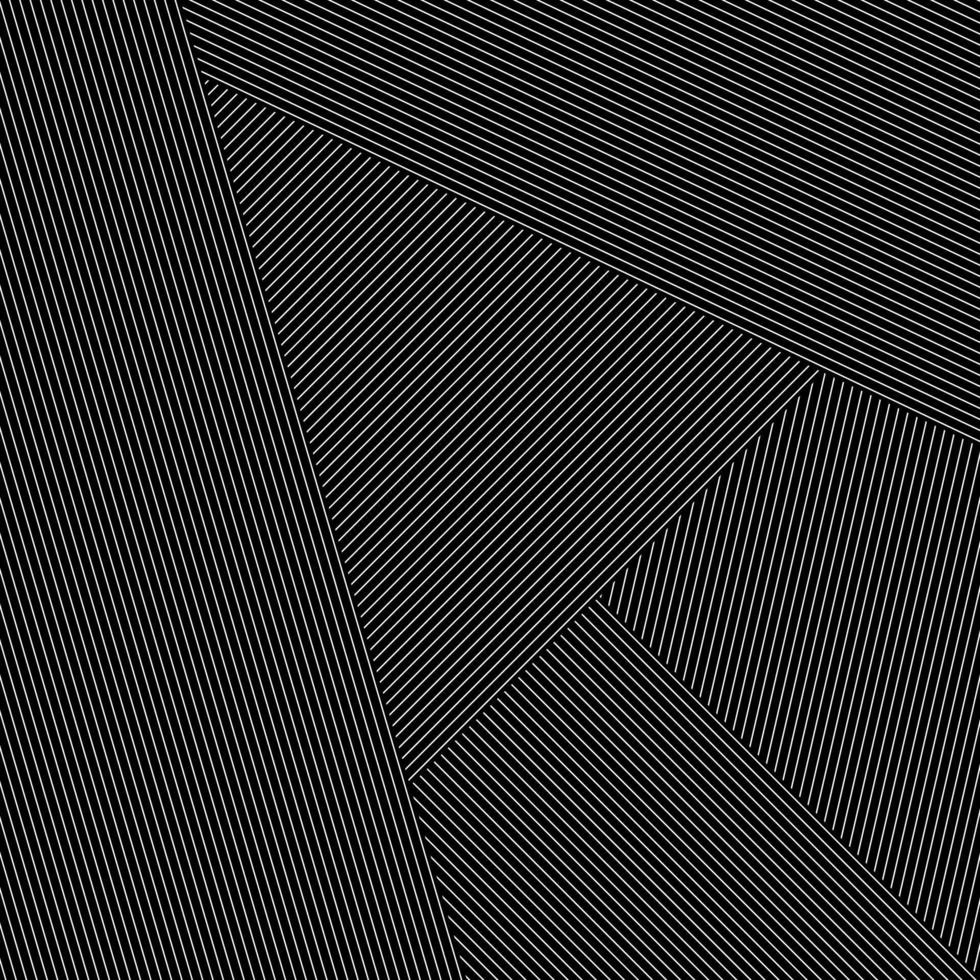 Abstract black background with diagonal striped lines. Striped texture - Vector illustration