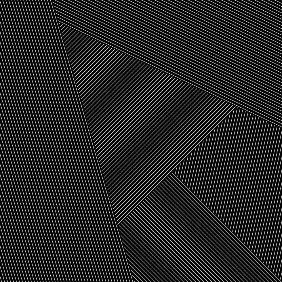 Abstract black background with diagonal striped lines. Striped texture - Vector illustration