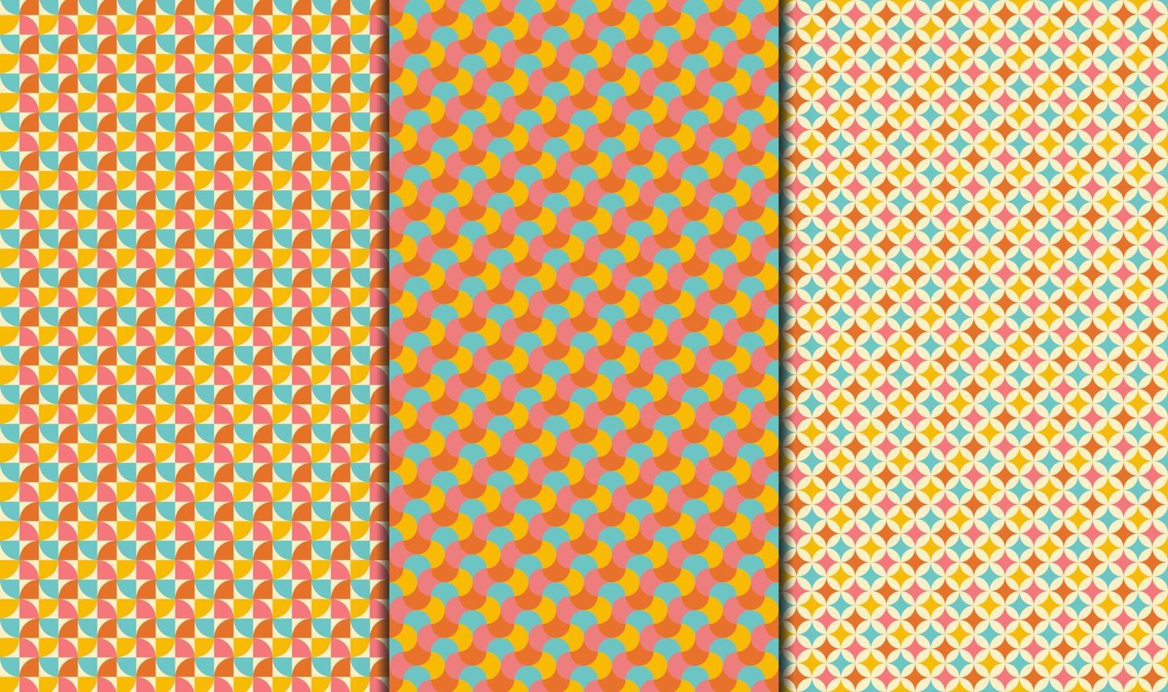 Pattern collection Free Vector