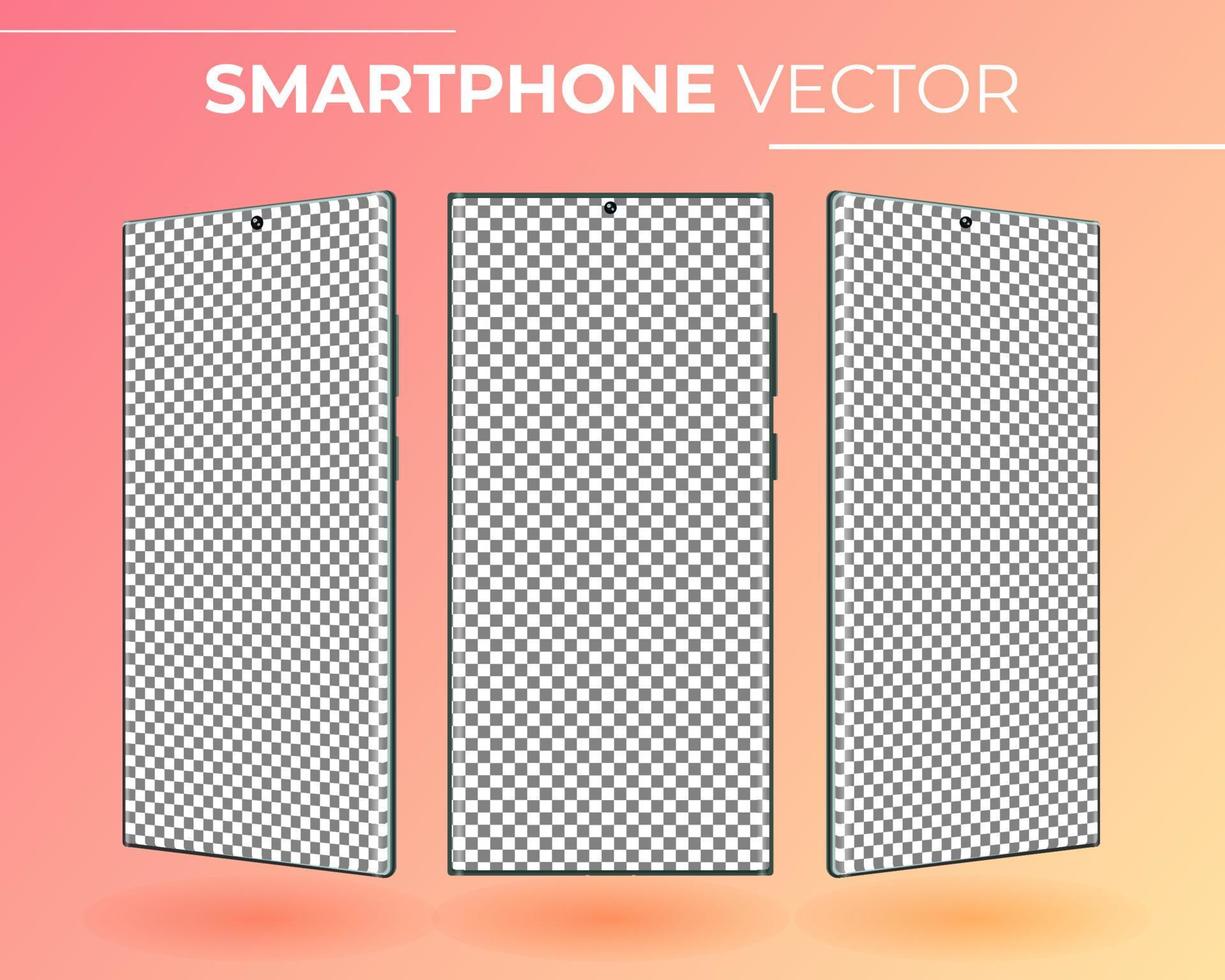 Smartphone cell phone Free Vector