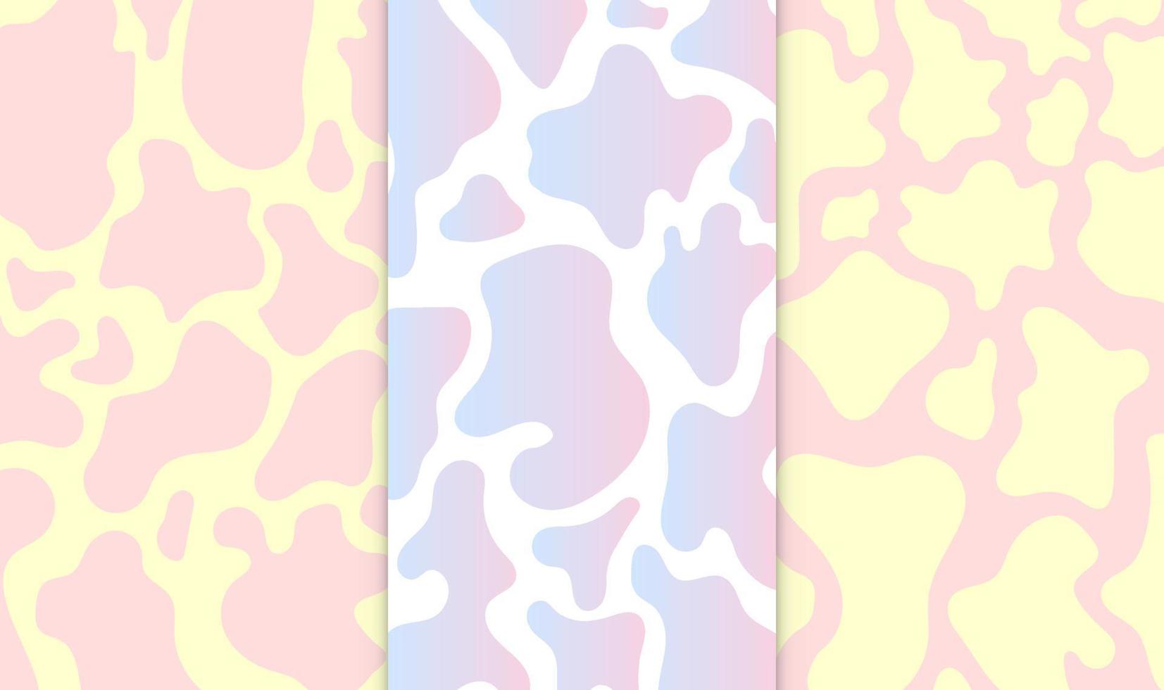 Animal print collection background Vector