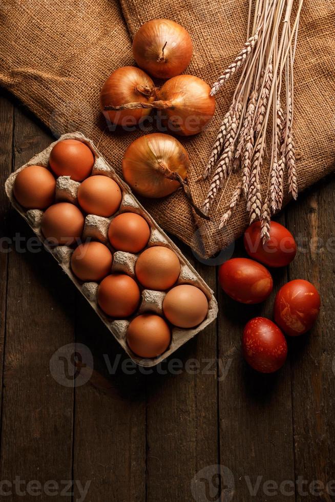 Orthodox Easter  eggs photo