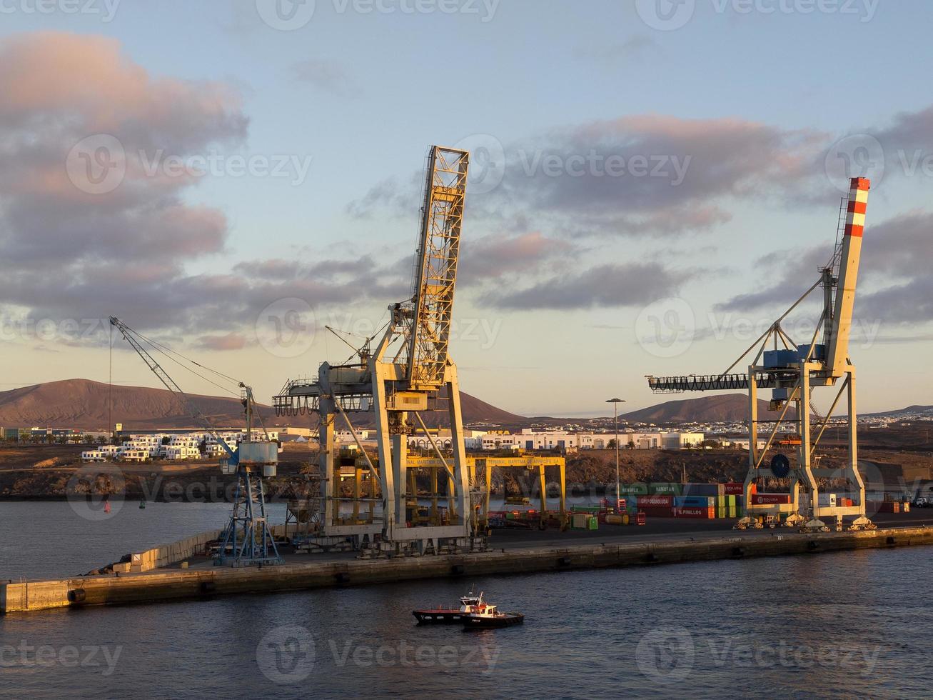 isla volcán lanzarote en españa foto