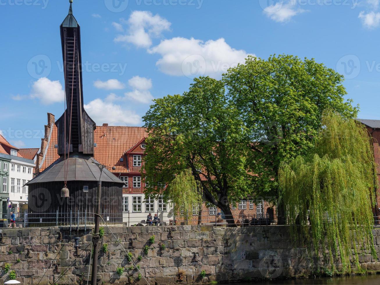 la ciudad vieja de lueneburg en el norte de alemania foto