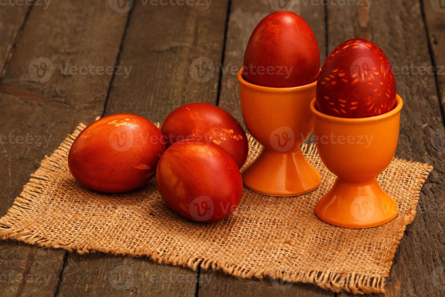 huevos de pascua ortodoxos foto