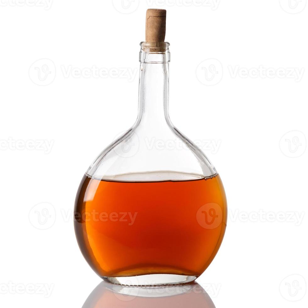 Glass of cognac photo