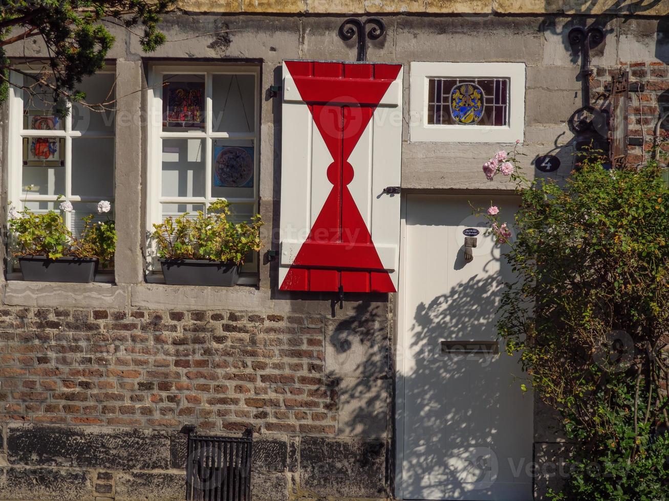 The city of Maastricht at the river Maas in the netherlands photo