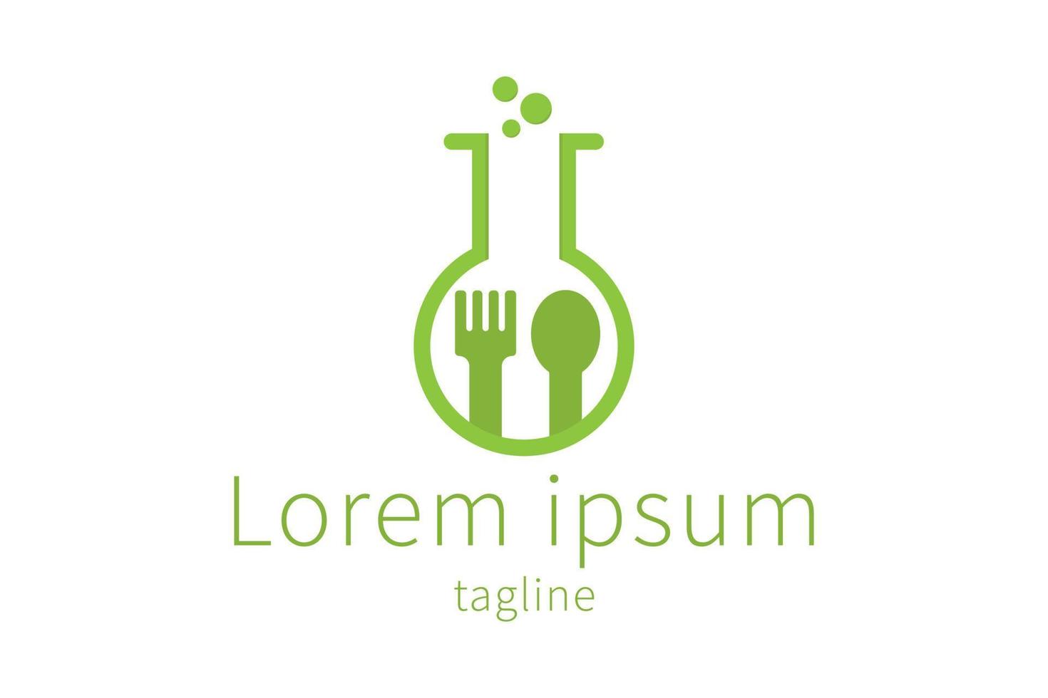 Erlenmeyer Flask Logo Icon Design vector