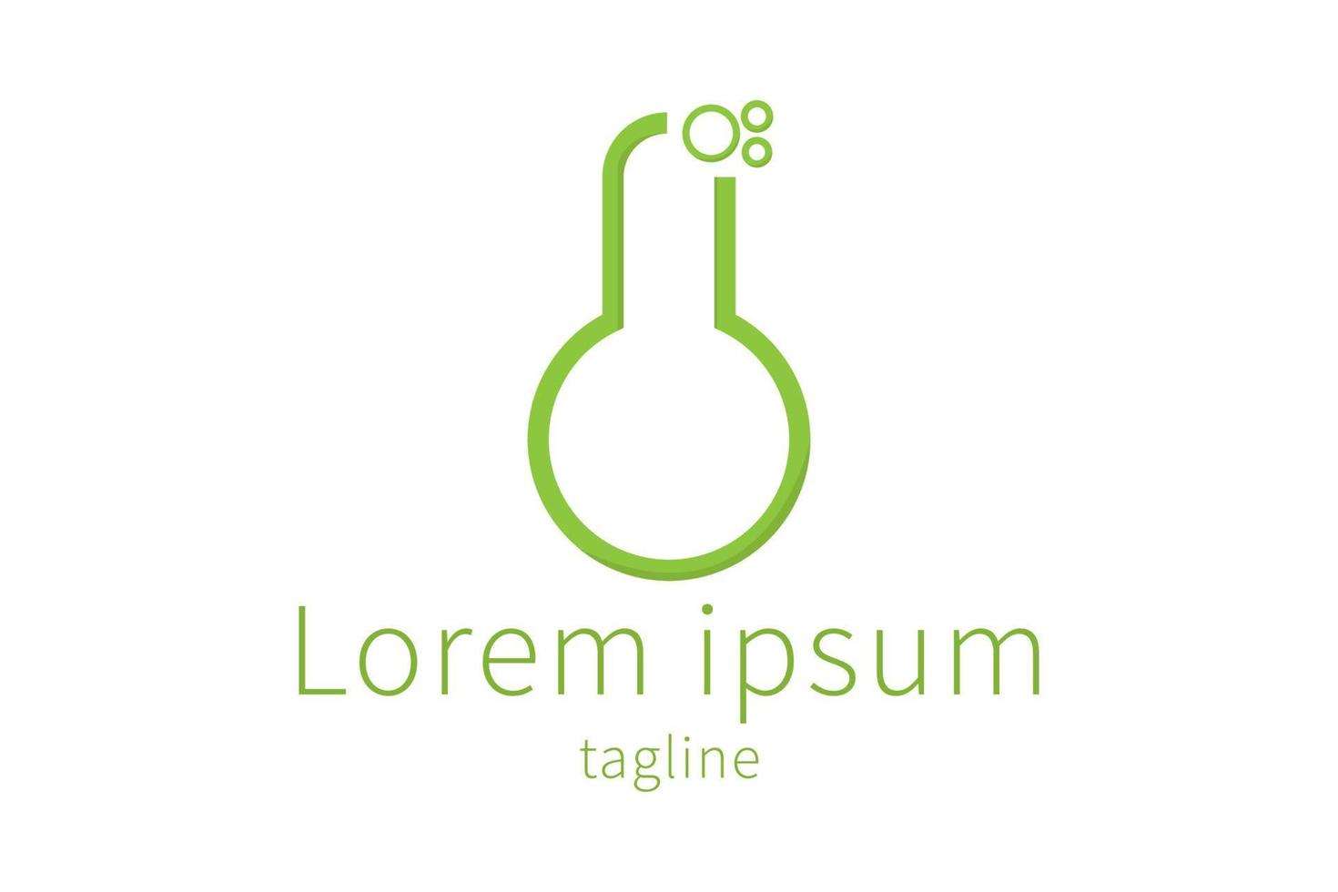 Erlenmeyer Flask Logo Icon Design vector