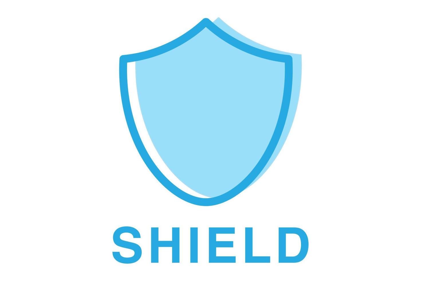 Shield Logo Icon Design vector