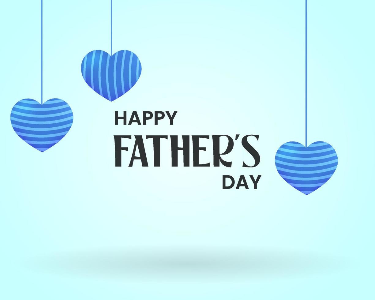 Happy Father's Day Background vector