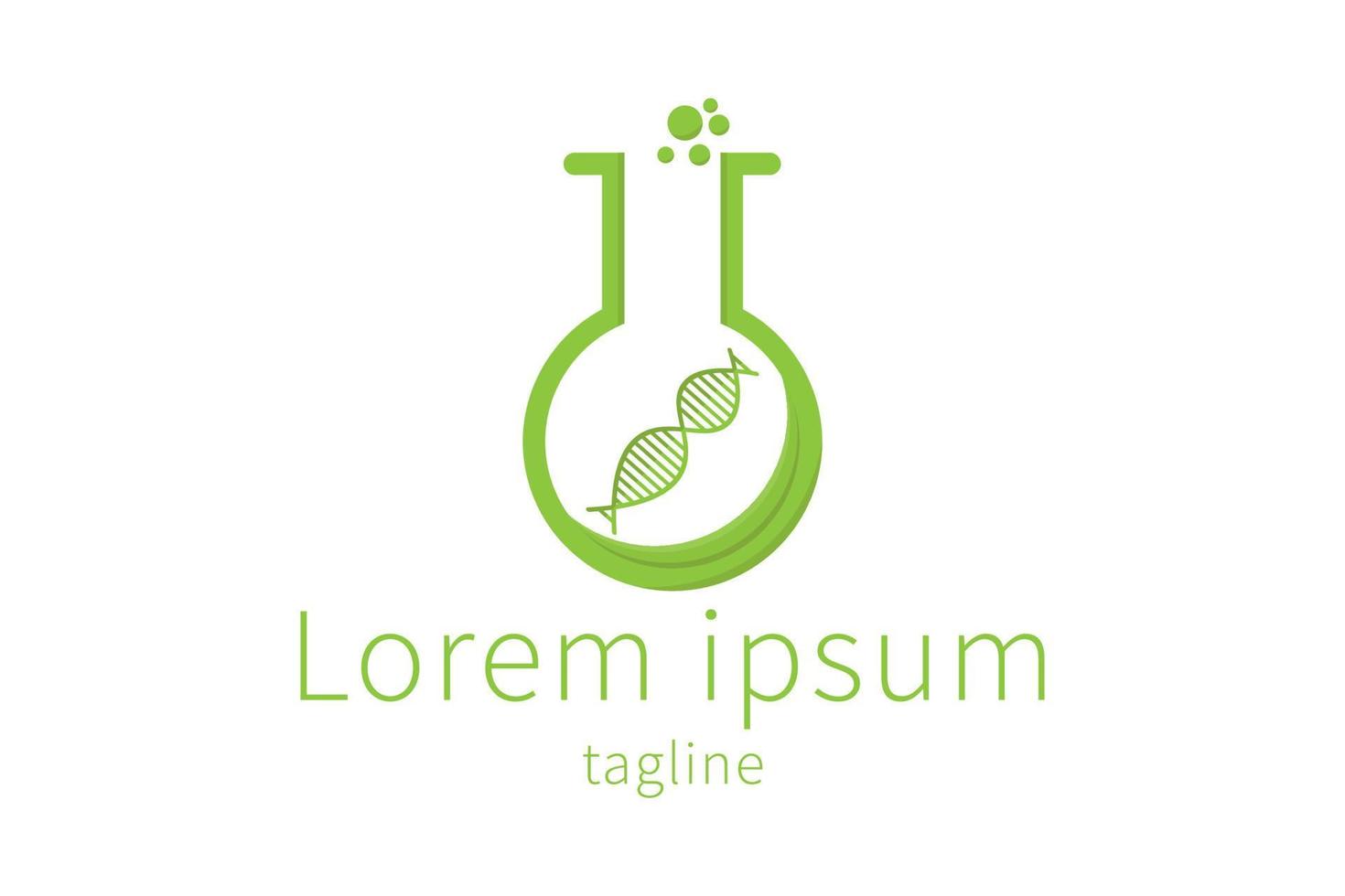 Erlenmeyer Flask Logo Icon Design vector