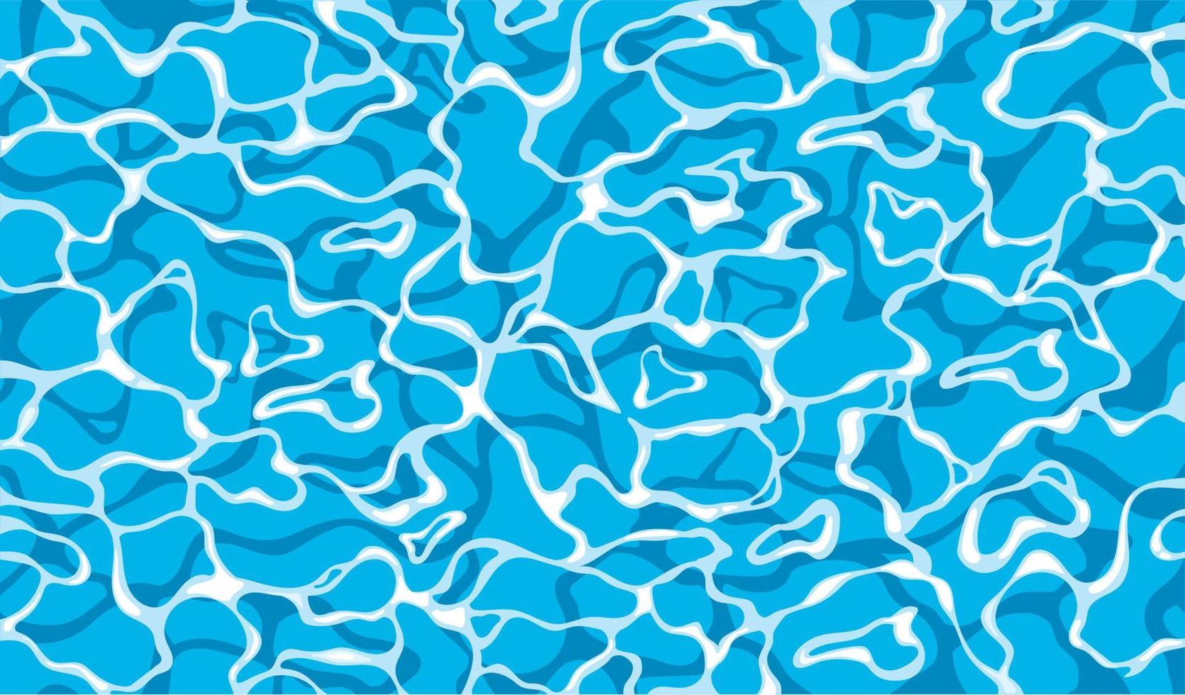 textura del agua. Fondo de textura de agua azul en ilustración vectorial vector