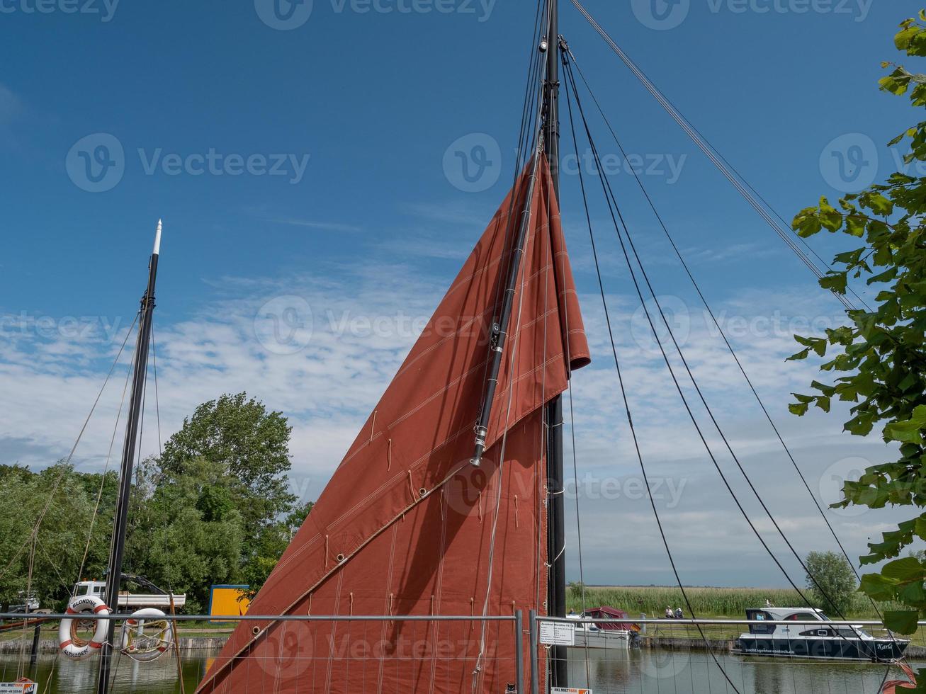 Ahrenshoop at the baltic sea in germany photo