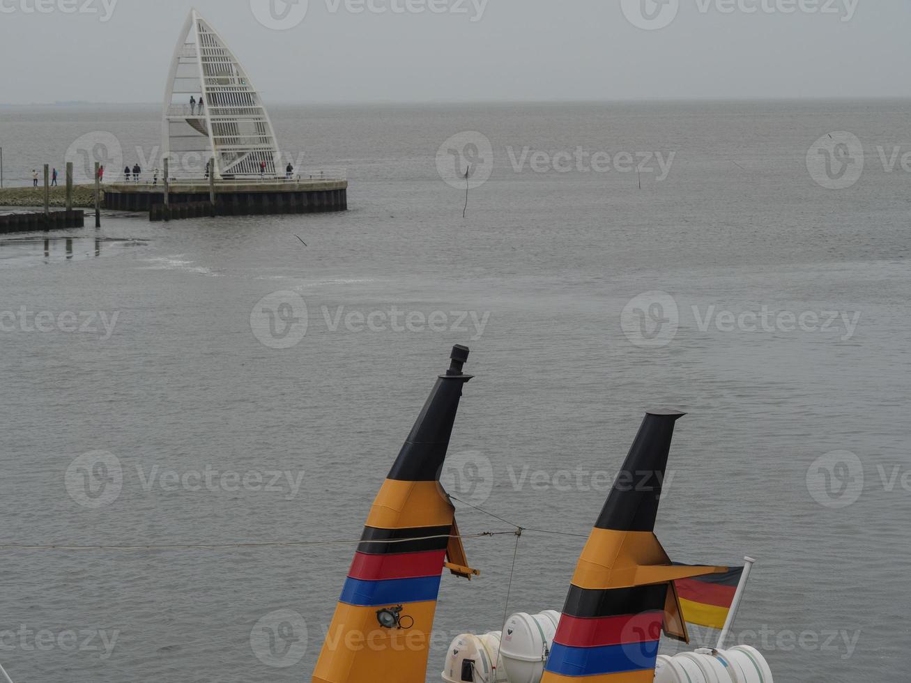 the island of Juist in the north sea photo