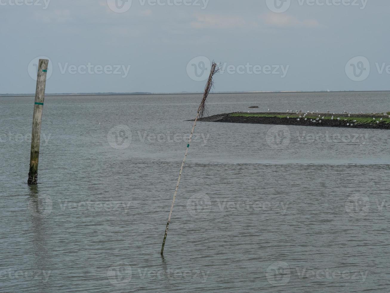 Dornumersiel at the german north sea coast photo