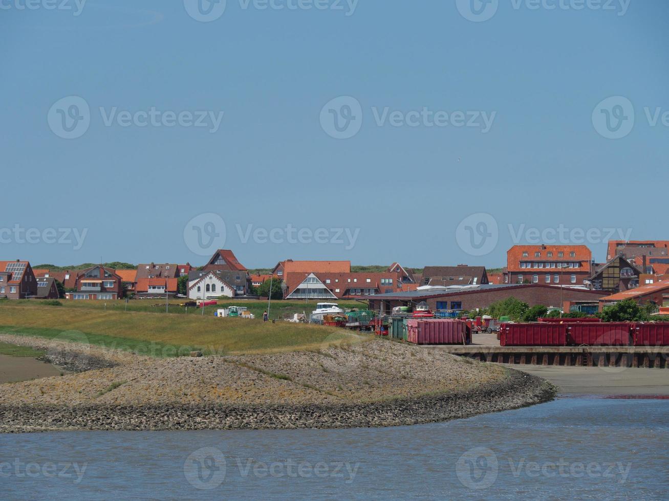 the island of Juist in the north sea photo